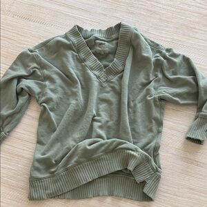 Aerie Sage V-Neck Sweater